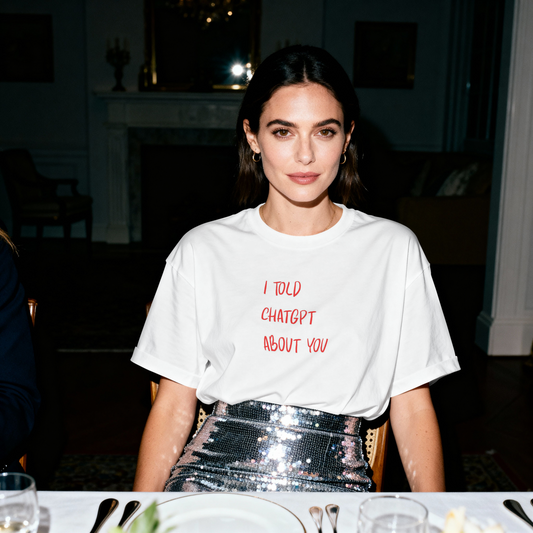 I Told ChatGPT About You-shirt
