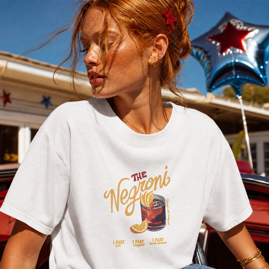 Negroni kısa kollu T-shirt