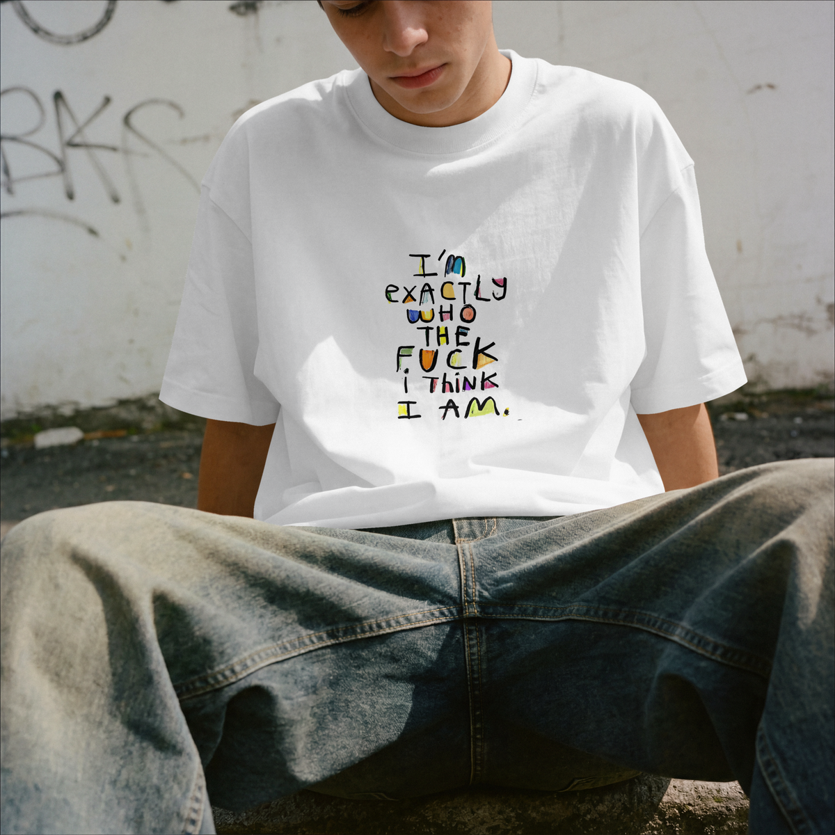 Sassy Quote Graphic T-Shirt