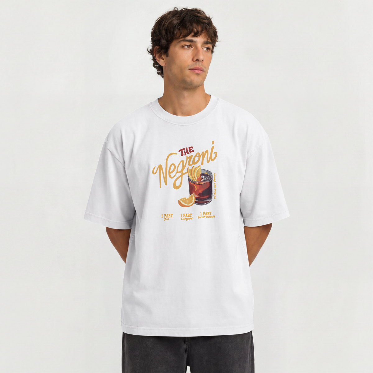 Negroni kısa kollu T-shirt
