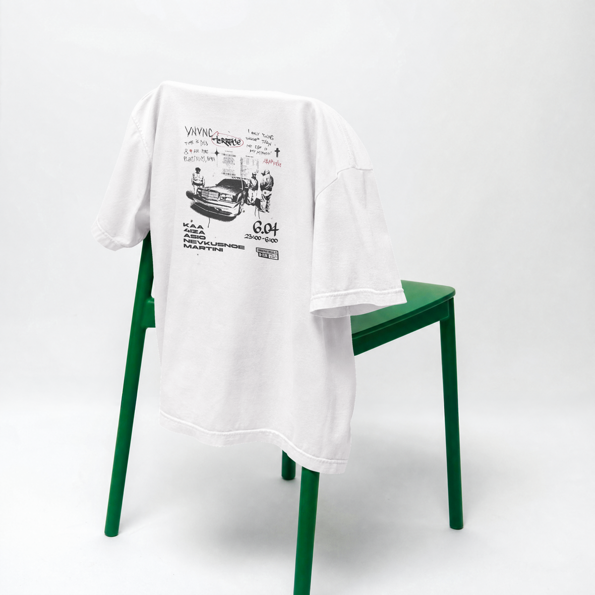 House Blend" Oversize Graphic T-shirt