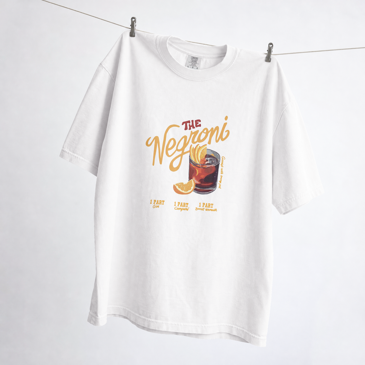 Negroni kısa kollu T-shirt