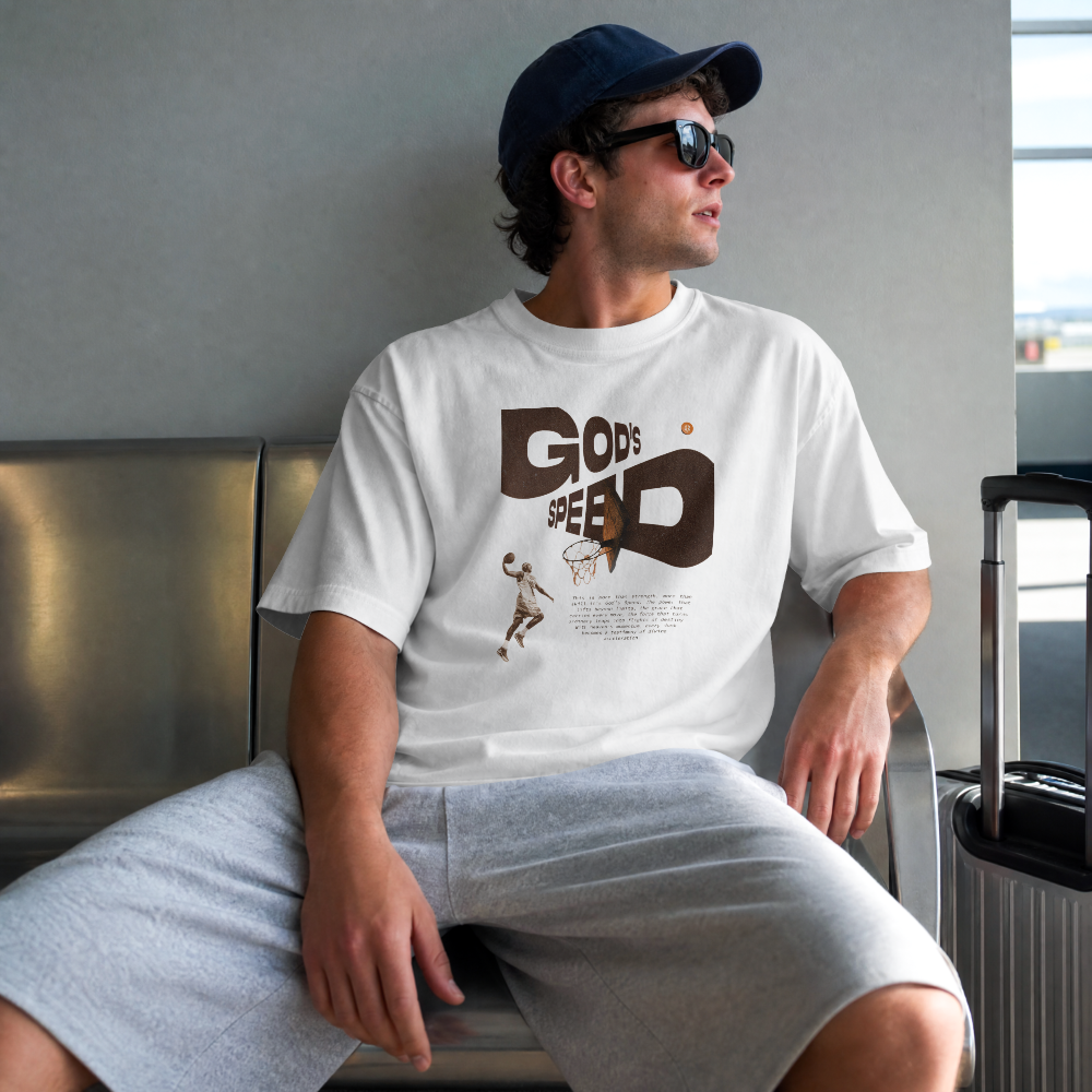God's speed Oversize T-shir